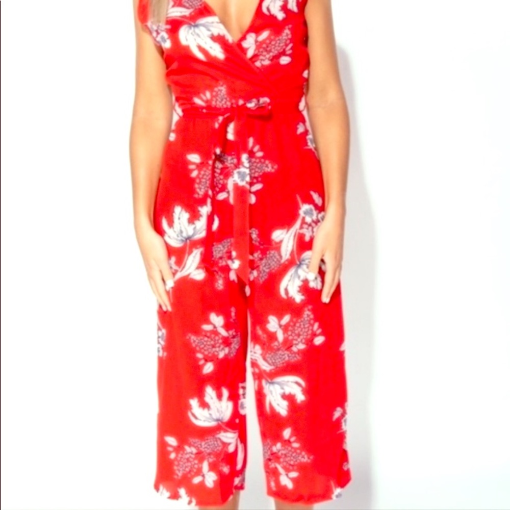 Beautiful red jumpsuit
